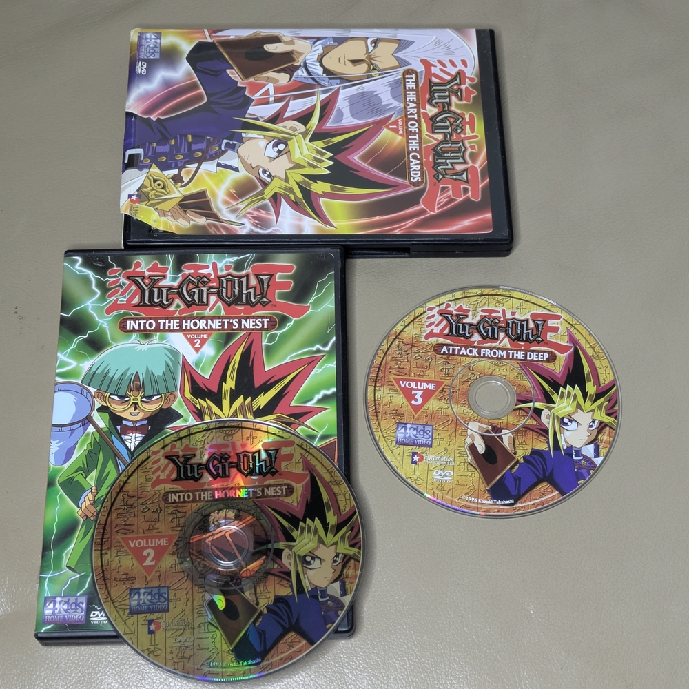 Yu-Gi-Oh! Into The Hornet's Nest Vol 2 + Attack From The Deep Vol 1 Disc Only
